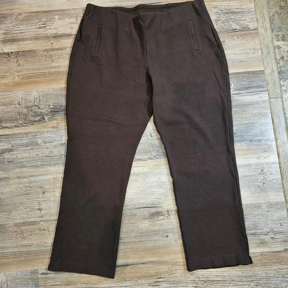 Chico's Brown Straight Leg Pants